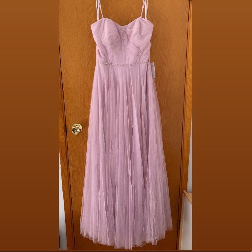 Lilac Tulle Gown Size 8
